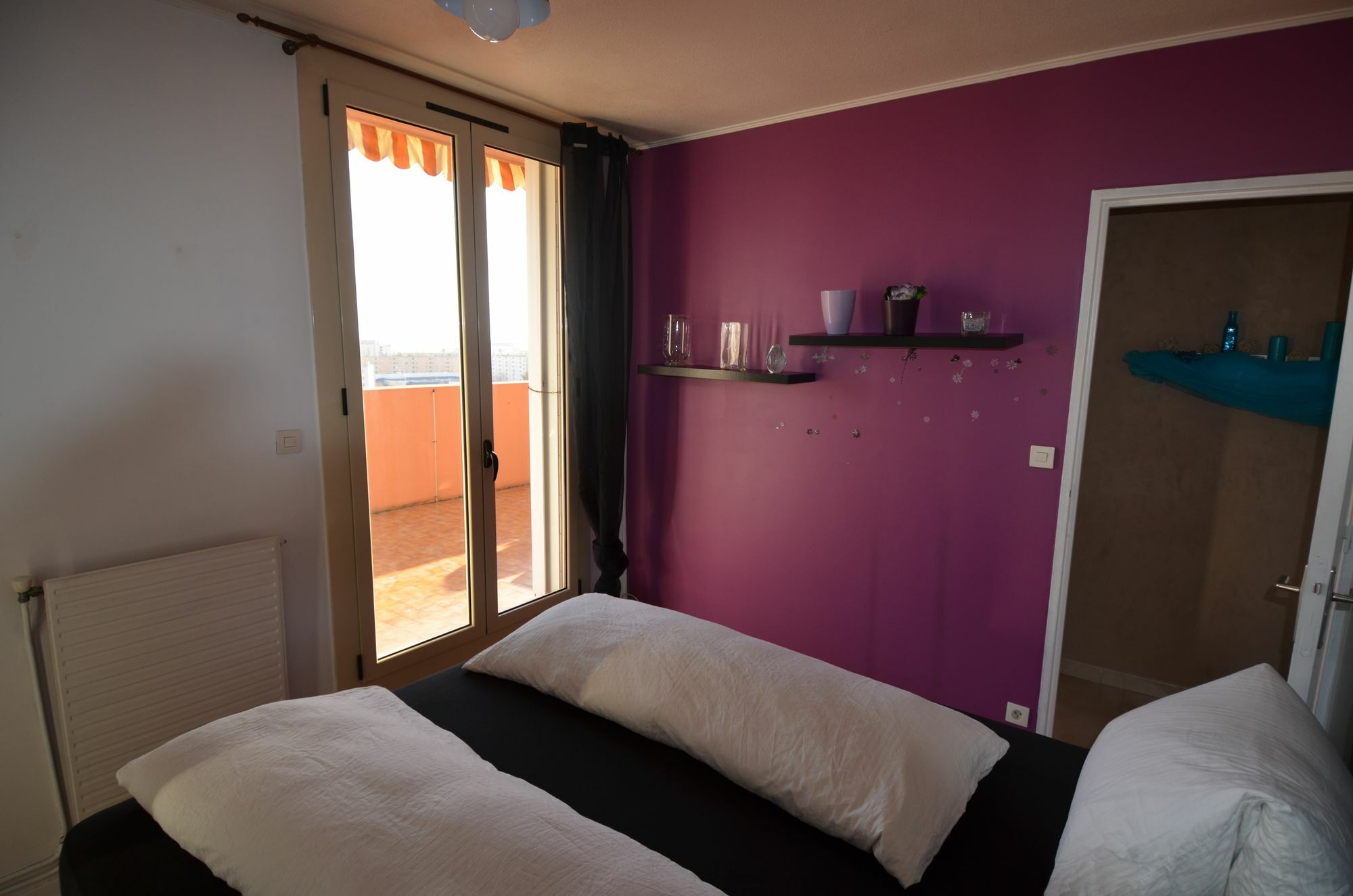 Appartement Rooftop 8 Personnes Grande Terrasse Avec Parking Quartier Aeroport Nice Bagian luar foto