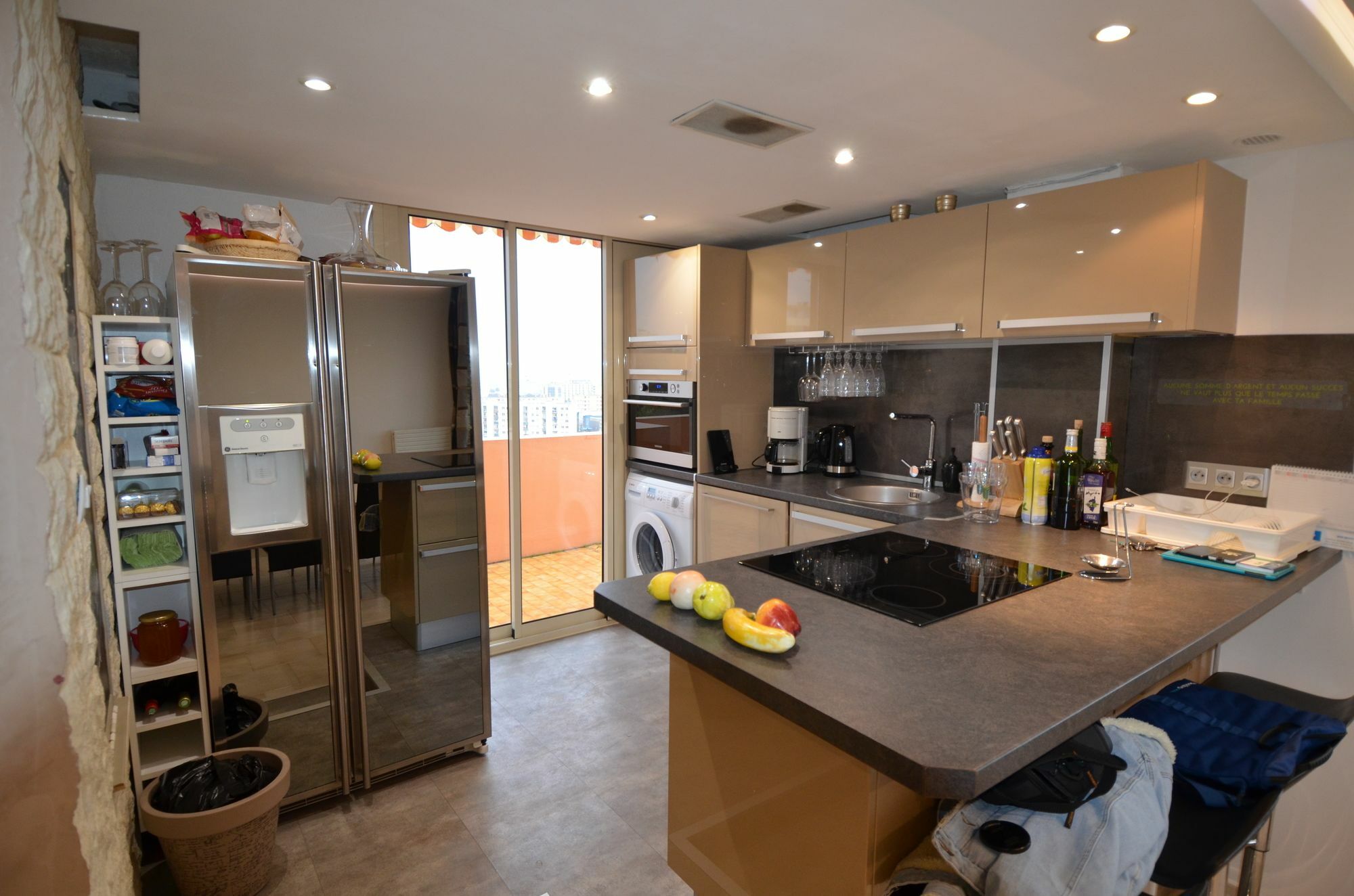 Appartement Rooftop 8 Personnes Grande Terrasse Avec Parking Quartier Aeroport Nice Bagian luar foto